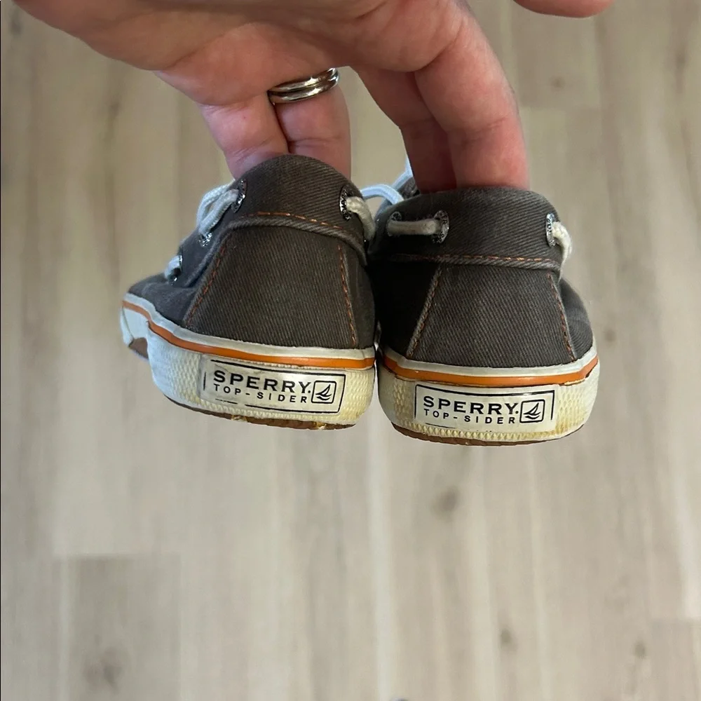 Sperry Kids Moccasins in Gray